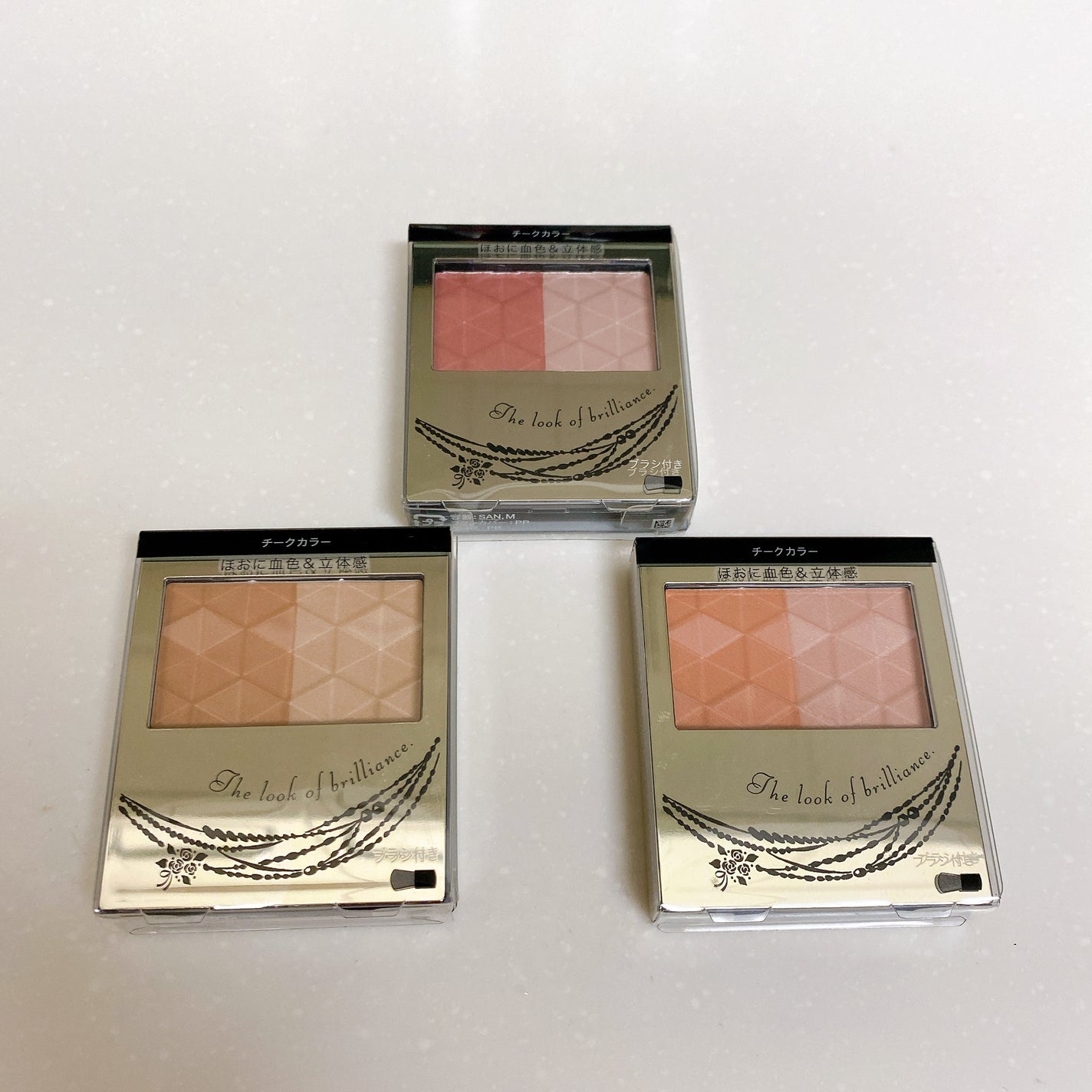 フォルミングチークス/インテグレート/パウダーチークを使ったクチコミ(1枚目)