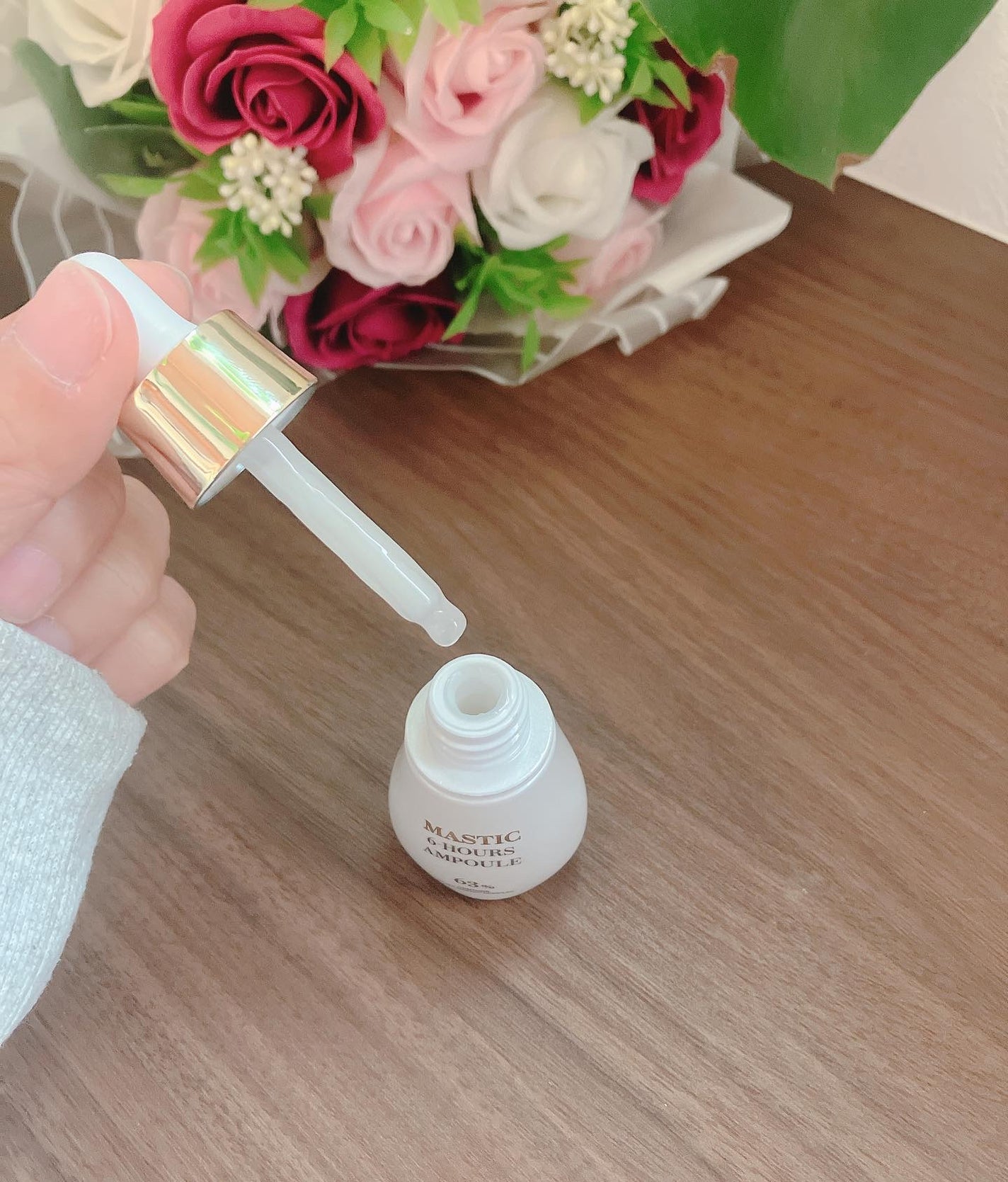 Mastic 6 Hours Ampoule /Mastina/美容液を使ったクチコミ(3枚目)