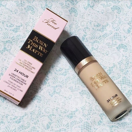 ボーン ディス ウェイ アンディテクタブル 24H マット ファンデーション/Too Faced/リキッドファンデーションを使ったクチコミ(2枚目)