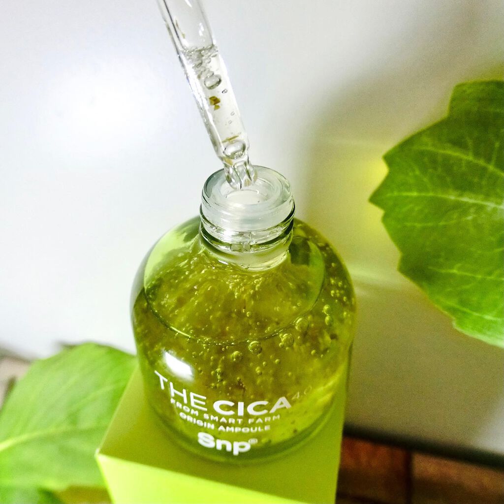 THE CICA 4.0 オリジンアンプル/SNP/美容液を使ったクチコミ（1枚目）