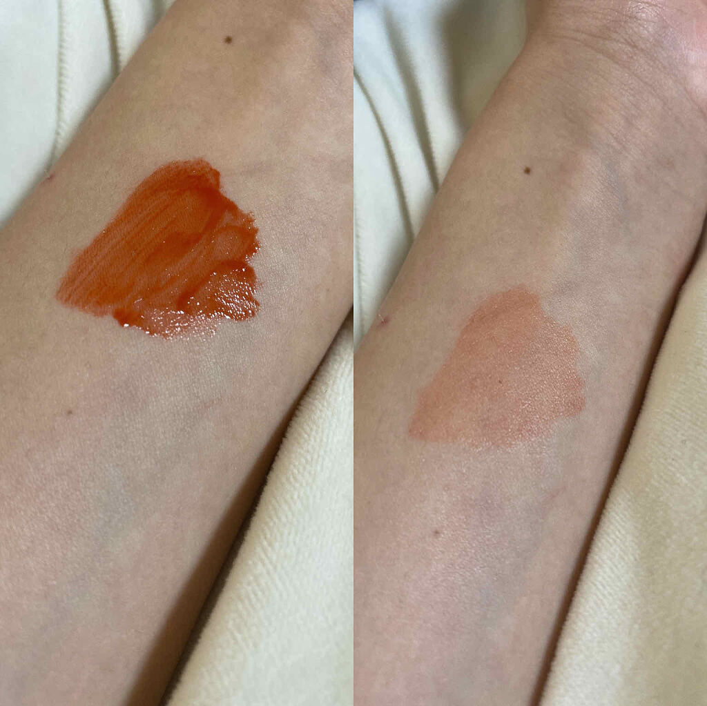 ジューシーラスティングティント/rom&nd/リップティントを使ったクチコミ（3枚目）