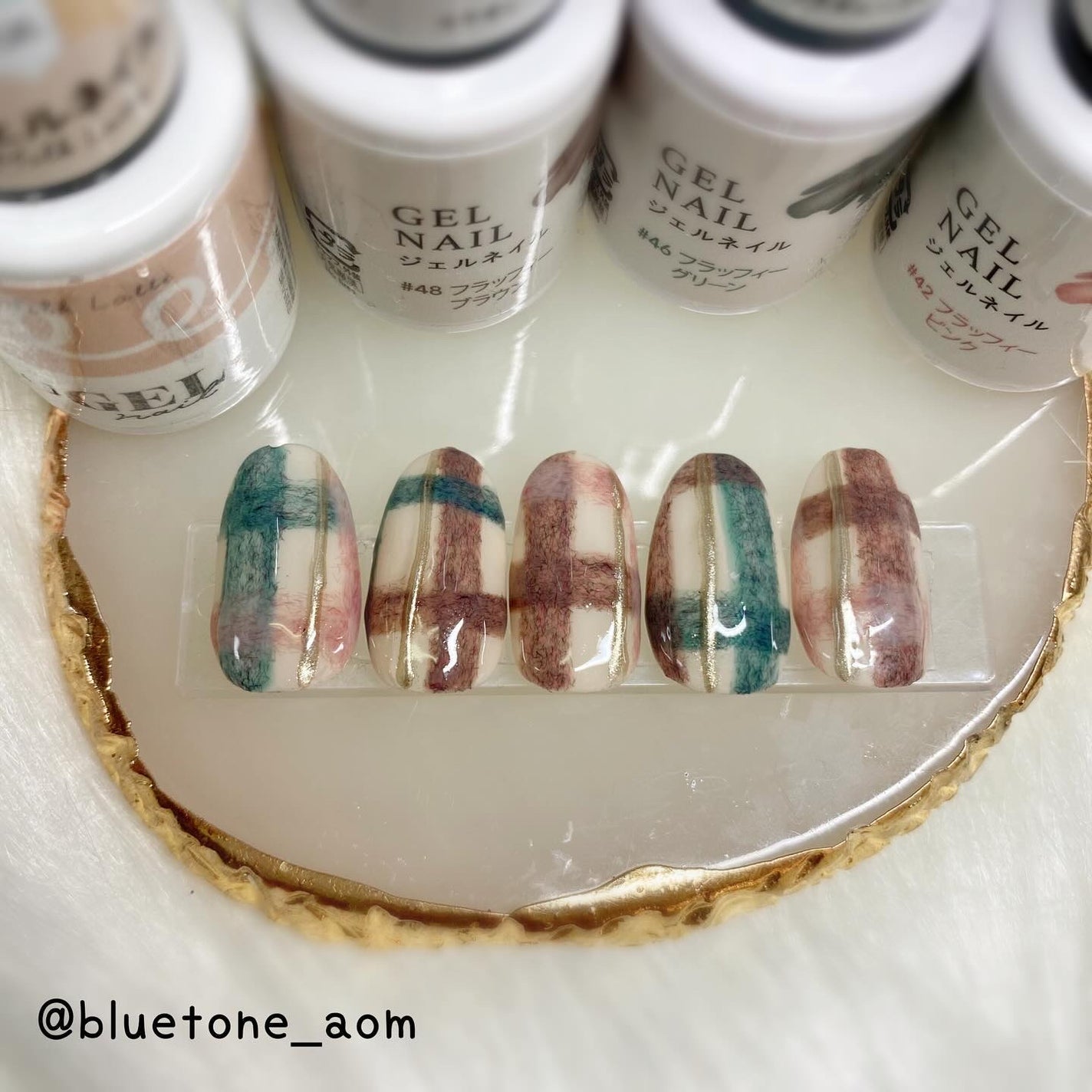 BRG ジェルネイル/DAISO/ジェルネイルを使ったクチコミ(1枚目)