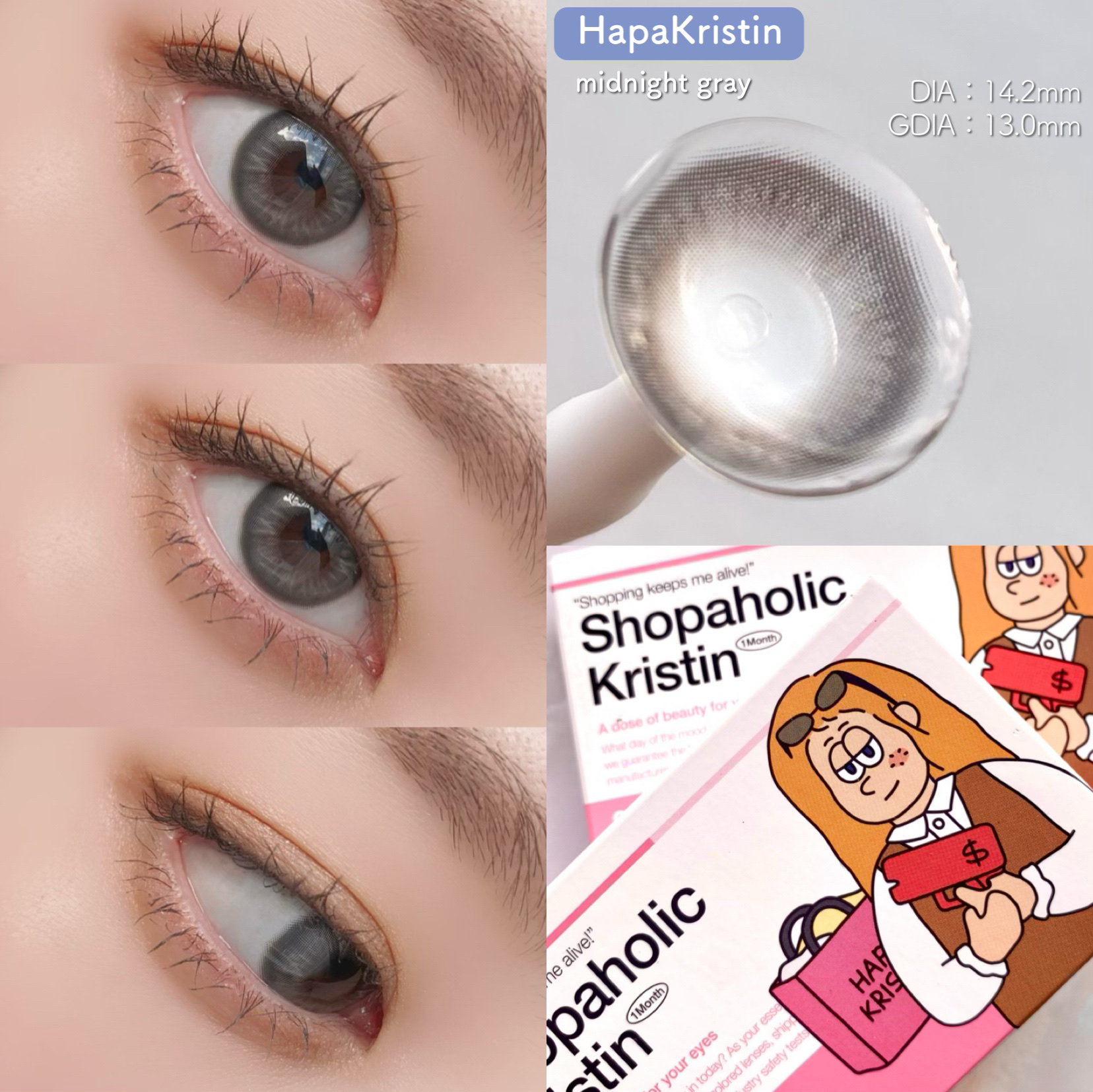 Lucir 1Day/mimundo/カラーコンタクトレンズを使ったクチコミ（2枚目）