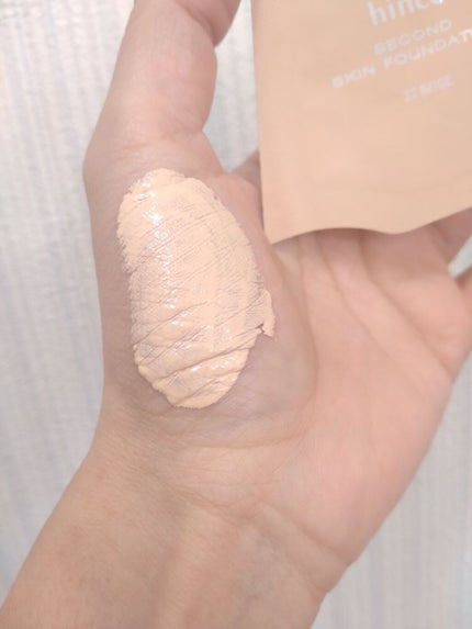 セカンドスキンファンデーション/hince/リキッドファンデーションを使ったクチコミ(5枚目)