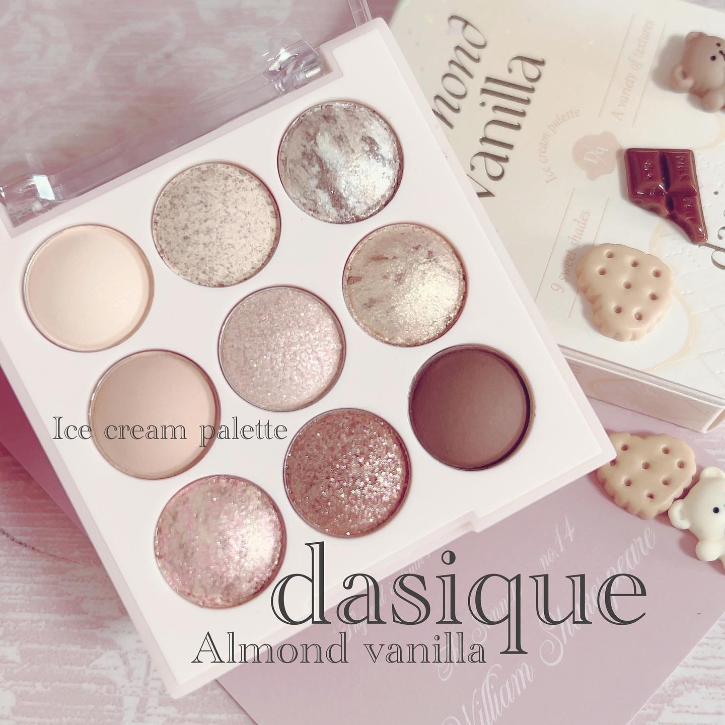 シャドウパレット/dasique/アイシャドウパレットを使ったクチコミ（1枚目）