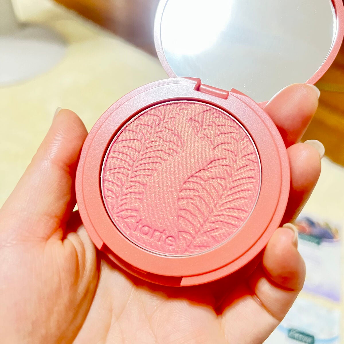 Amazonian Clay 12-Hour Blush/tarte/パウダーチークを使ったクチコミ(4枚目)