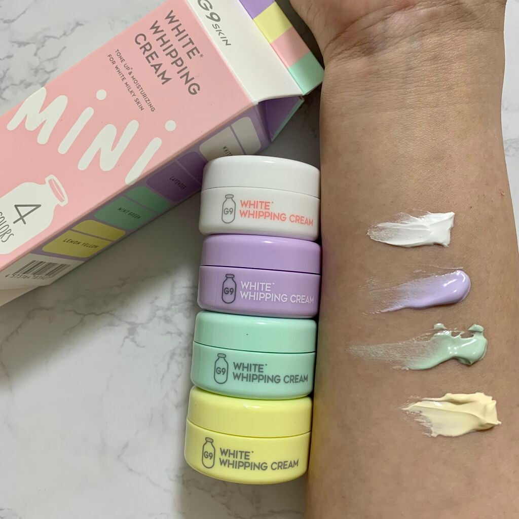 WHITE WHIPPING CREAM(ウユクリーム)/G9SKIN/化粧下地を使ったクチコミ(1枚目)