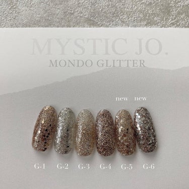 MONDO GLITTER/MYSTIC JO./ネイルチップ・パーツを使ったクチコミ（2枚目）