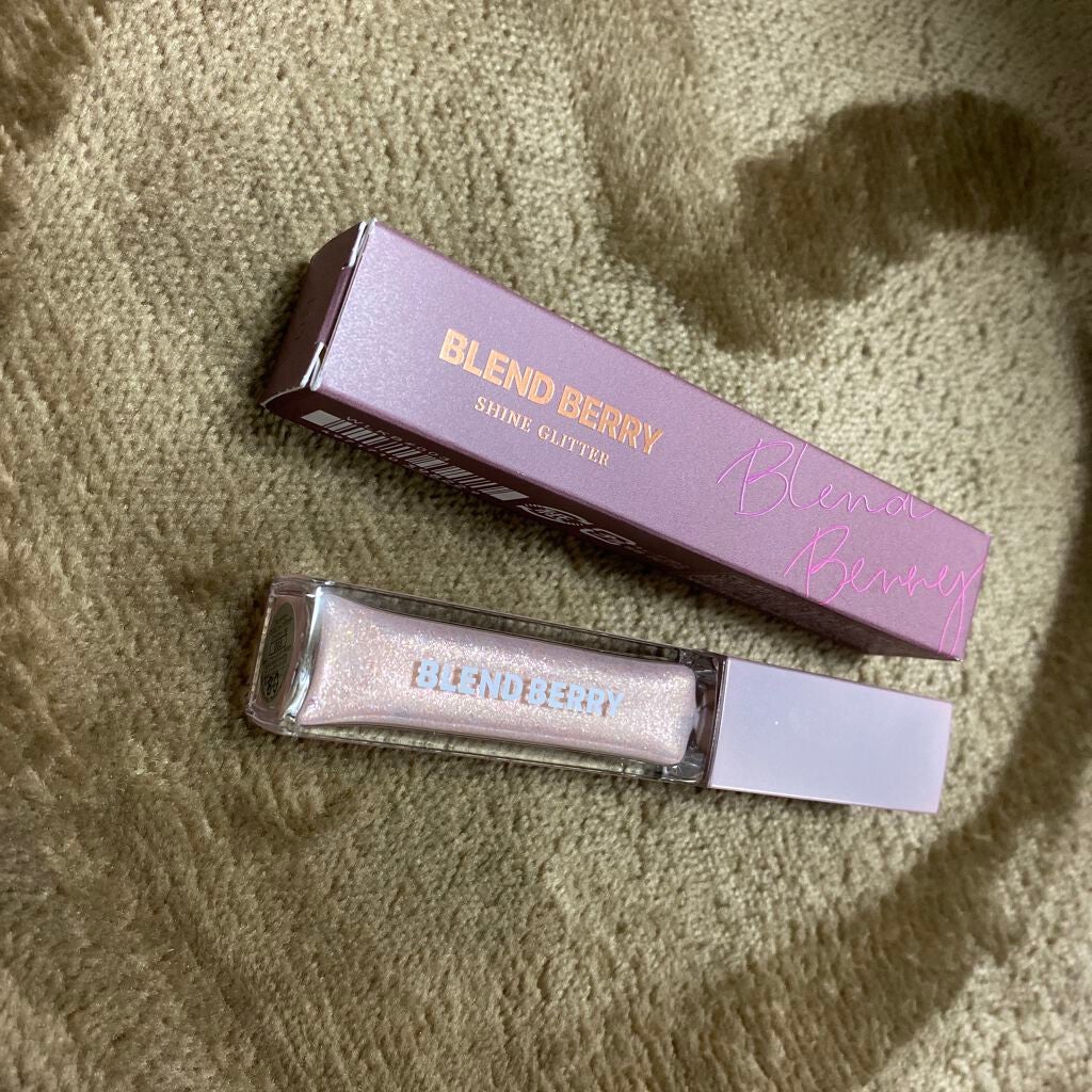 プリズムシャイングリッター/BLEND BERRY/グリッターを使ったクチコミ(1枚目)