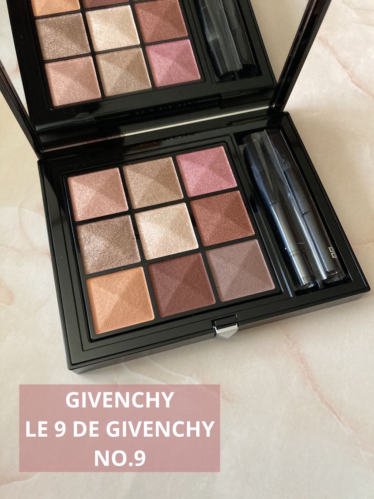 ル・ヌフ・ジバンシイ/GIVENCHY/アイシャドウパレットを使ったクチコミ（1枚目）