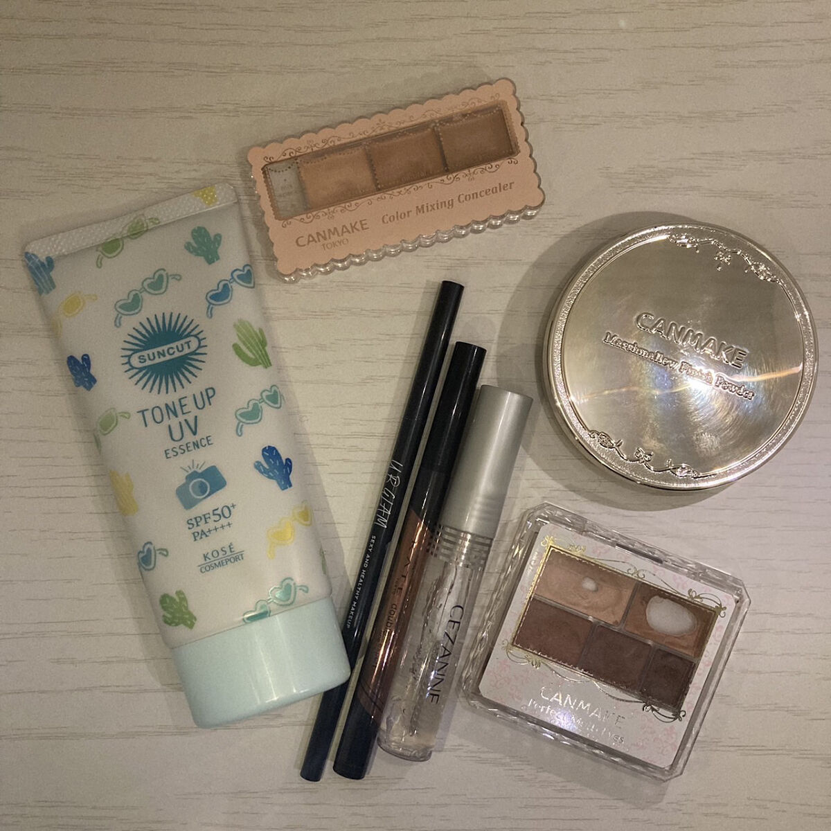 カラーミキシングコンシーラー/キャンメイク/パレットコンシーラーを使ったクチコミ（2枚目）