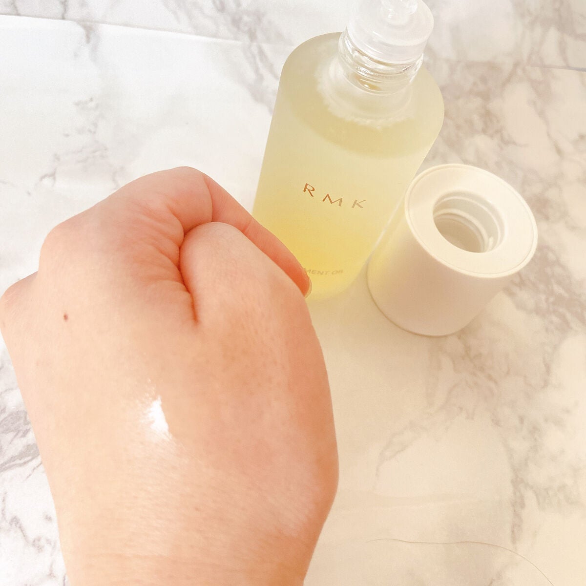 RMK WããªãŒãã¡ã³ããªã€ã«/RMK/ããŒã¹ã¿ãŒã»å°å
¥æ¶²ã䜿ã£ãã¯ãã³ãïŒ5æç®ïŒ