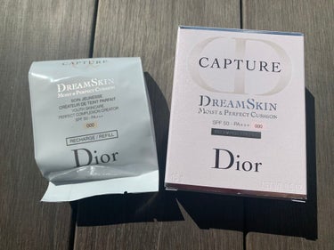 カプチュール ドリームスキン モイスト クッション SPF50 /PA+++ /Dior/クッションファンデーションを使ったクチコミ（1枚目）