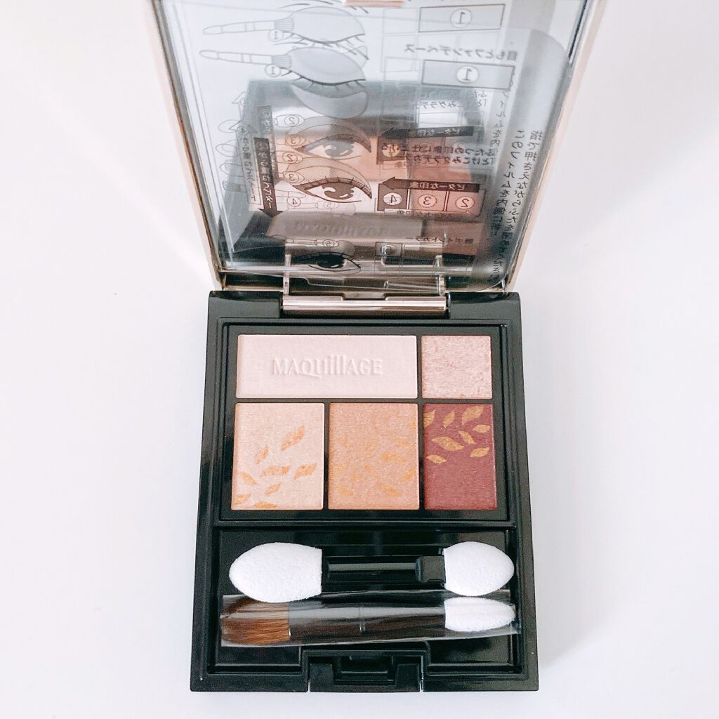 ドラマティックスタイリングアイズ/マキアージュ/アイシャドウパレットを使ったクチコミ（2枚目）