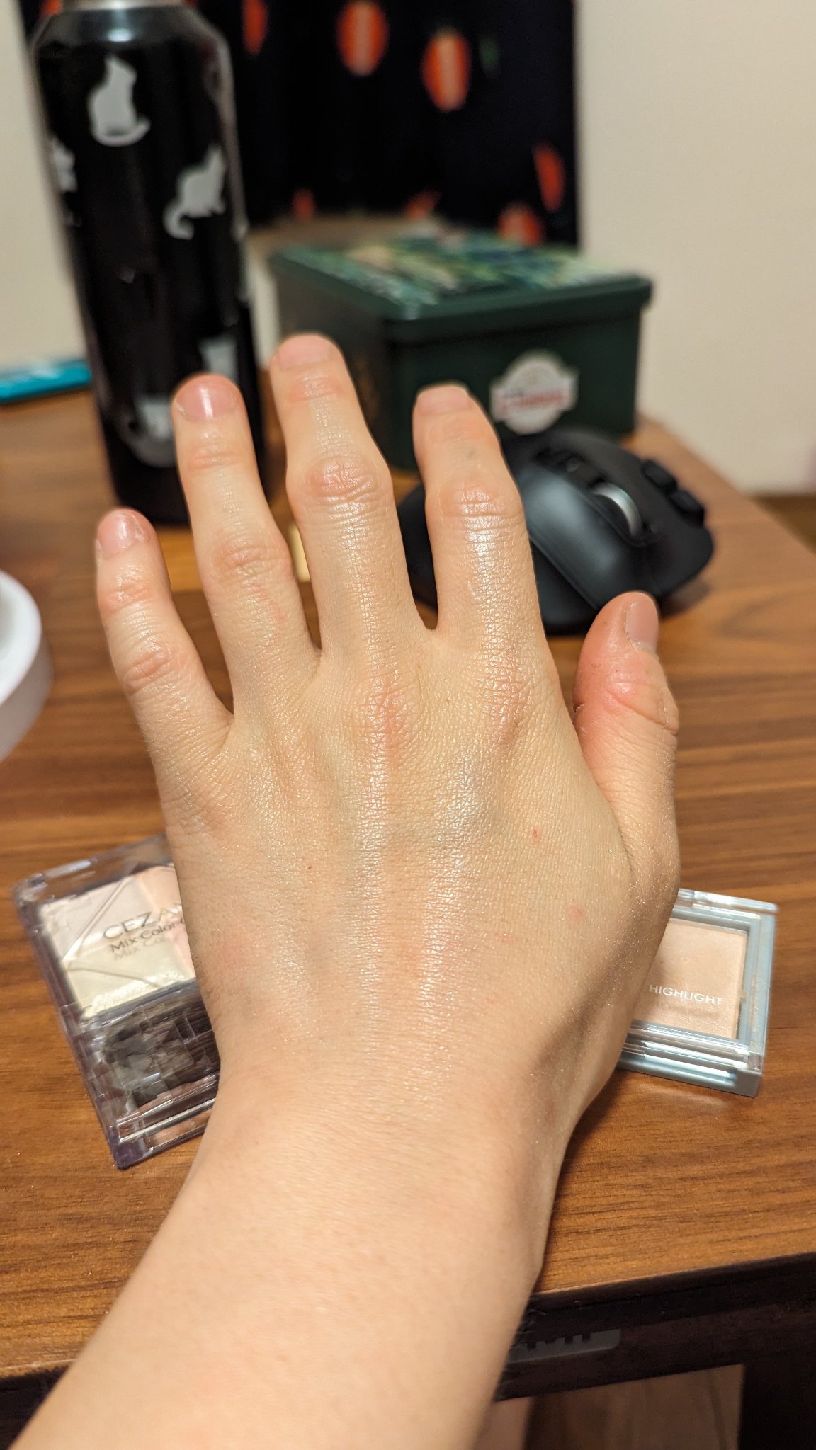 ミックスカラーチーク/CEZANNE/パウダーチークを使ったクチコミ（1枚目）