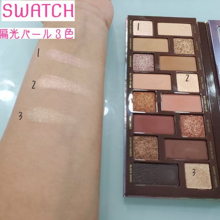 ボーンディスウェイ サンセット ストリップ アイシャドウ パレット/Too Faced/アイシャドウパレットを使ったクチコミ(5枚目)