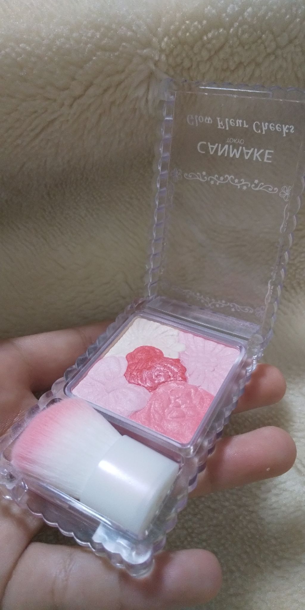 グロウフルールチークス/キャンメイク/パウダーチークを使ったクチコミ(4枚目)