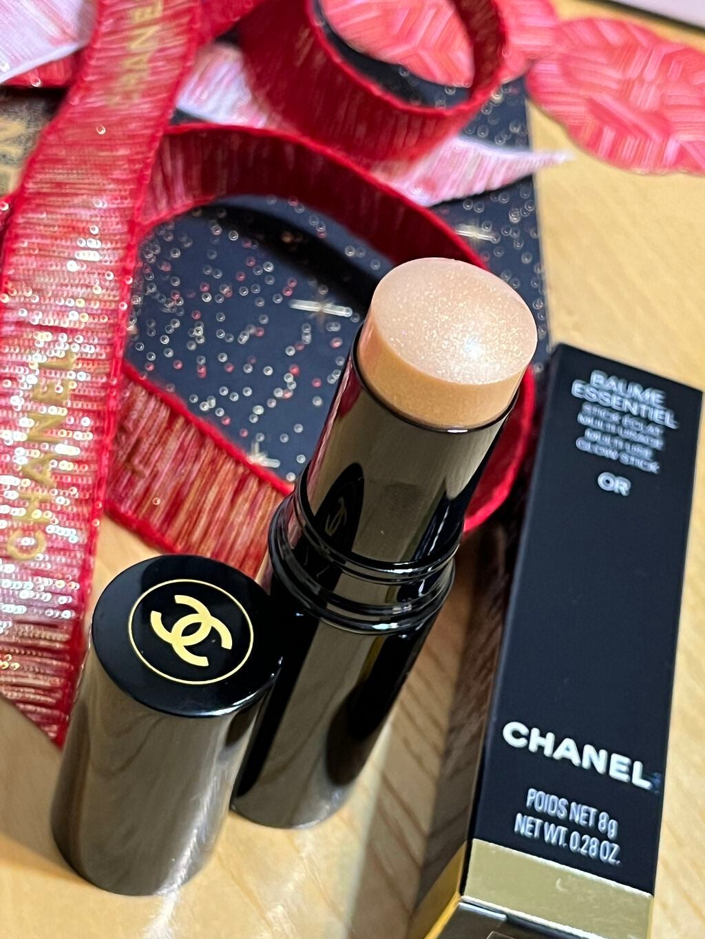 ボーム エサンシエル/CHANEL/スティックハイライトを使ったクチコミ(1枚目)