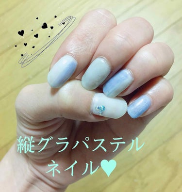 <by nail labo>

春の7色セットを購入して
今回は

ハニーカクタス
ホワイトキトゥン
モーニンググローリー

の3色を使用しました！
私はグリーン、ブルーは
なかなかしないので新鮮です〜