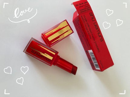 ルージュ アンリミテッド/shu uemura/口紅を使ったクチコミ(1枚目)