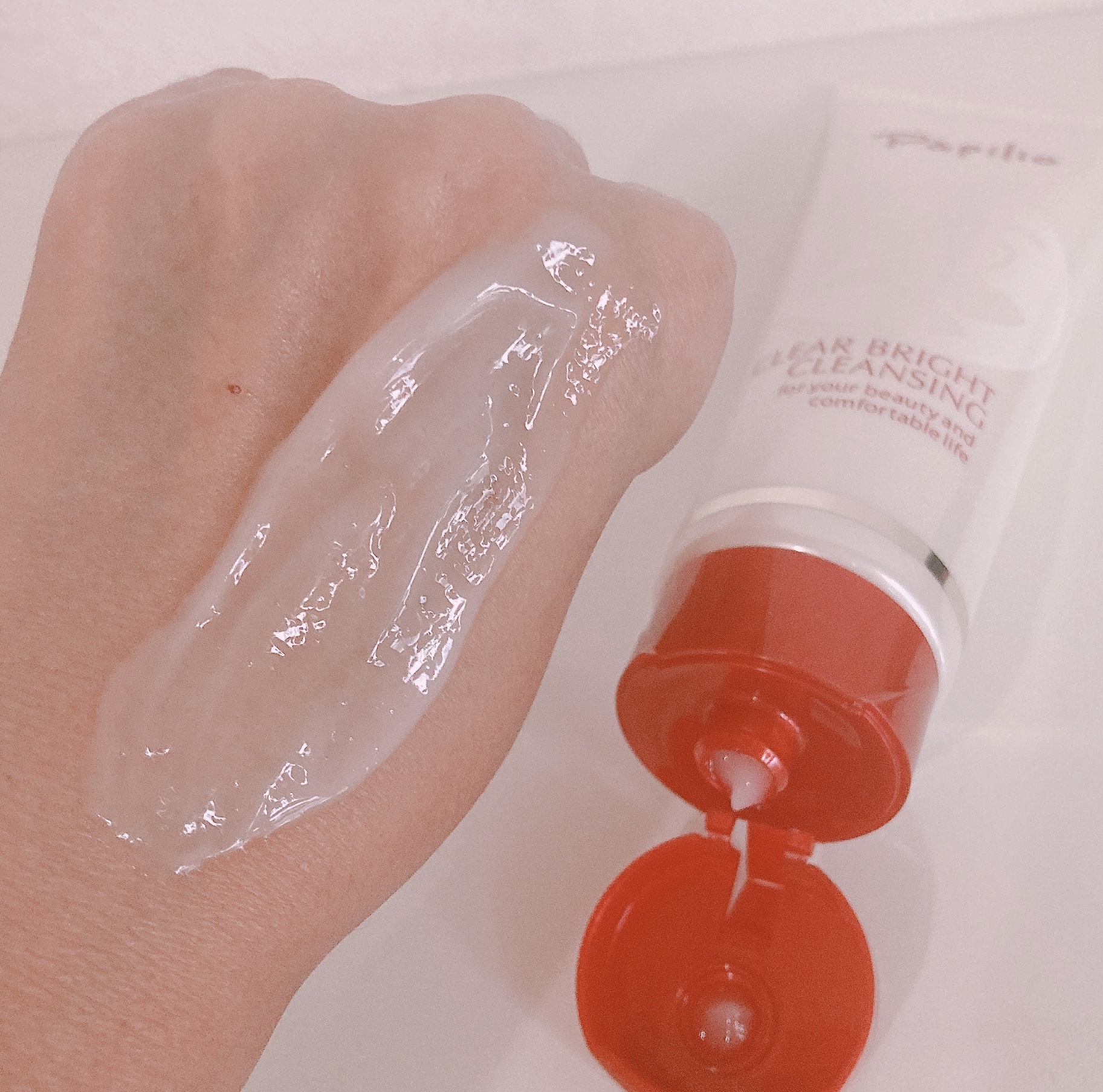 クリアブライトクレンジング/Papilio/ミルククレンジングを使ったクチコミ（2枚目）