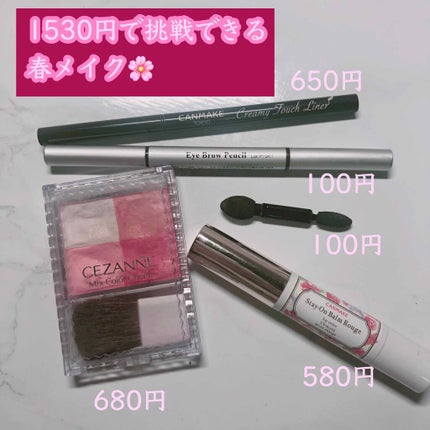 ミックスカラーチーク/CEZANNE/パウダーチークを使ったクチコミ(1枚目)