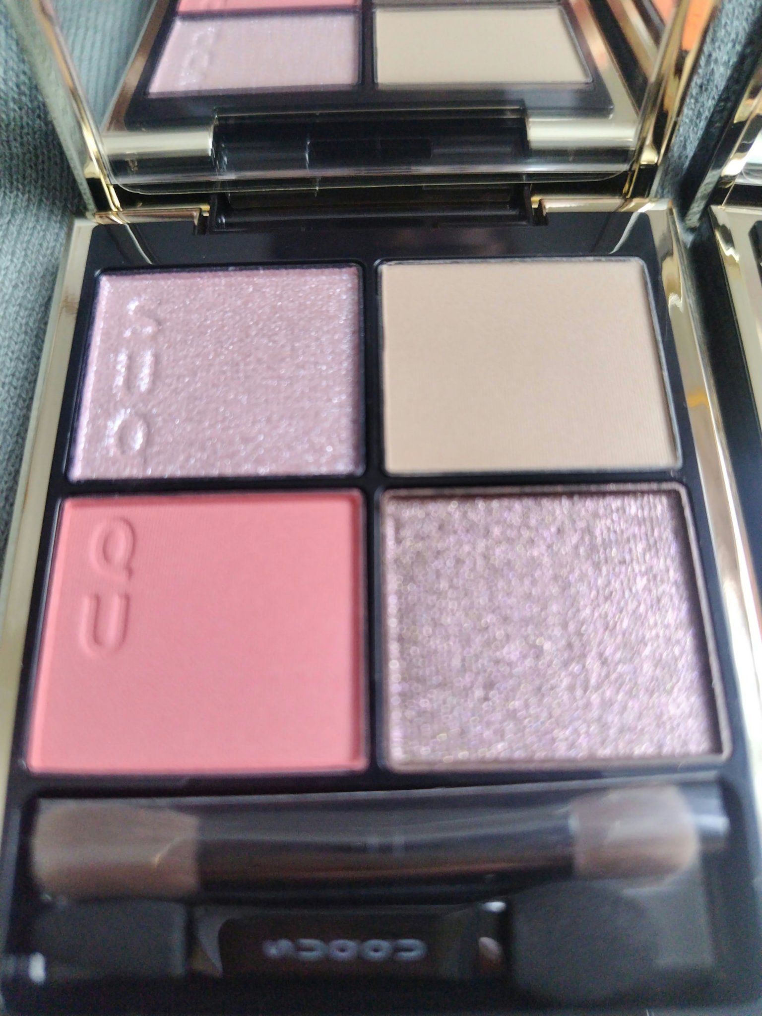 クリーム タッチ ブラッシュ & リップ S01 果蜜 -KAMITSU（限定色）/SUQQU/ジェル・クリームチークを使ったクチコミ（2枚目）