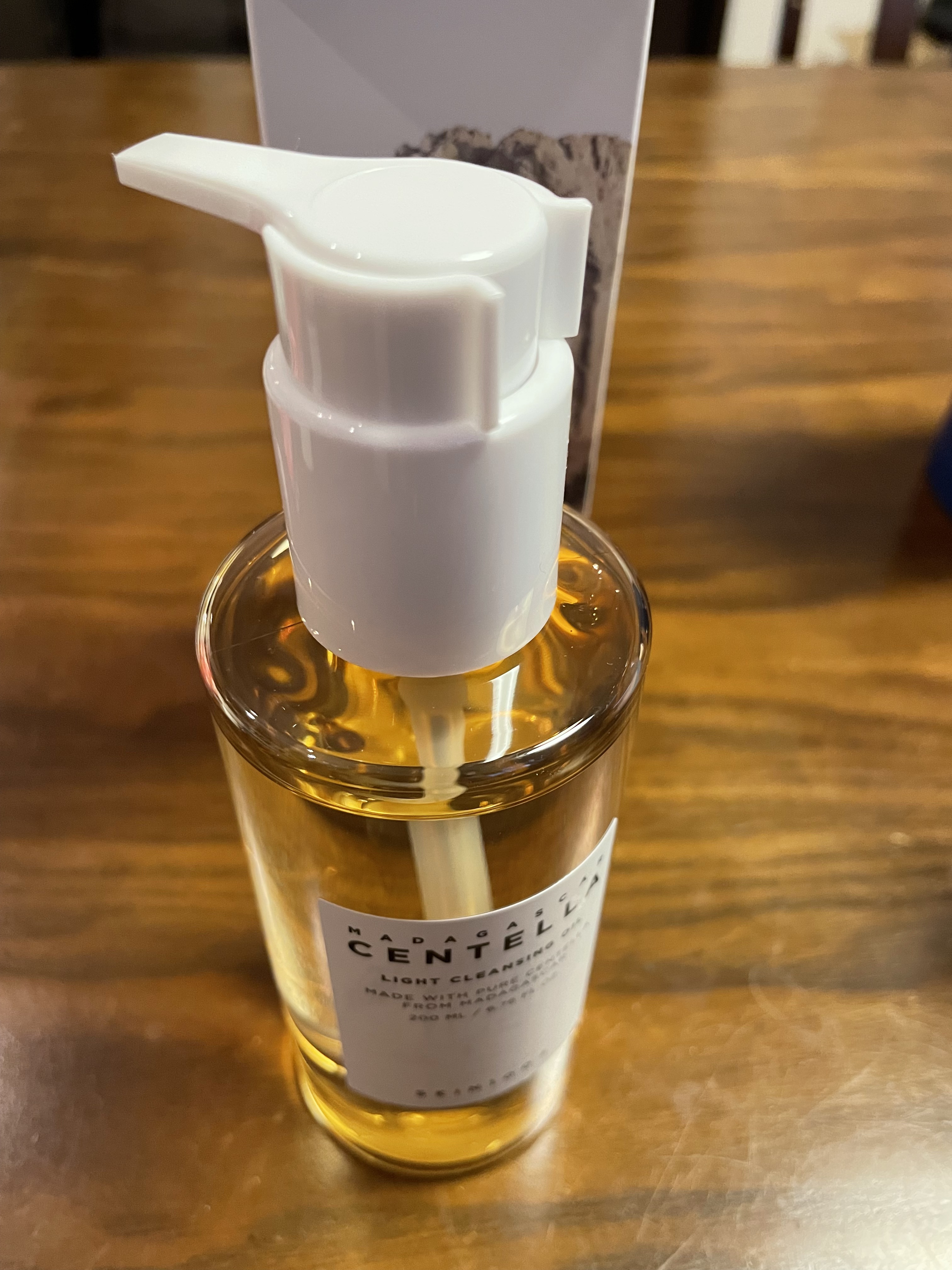 センテラ ライトクレンジングオイル/SKIN1004/オイルクレンジングを使ったクチコミ（1枚目）