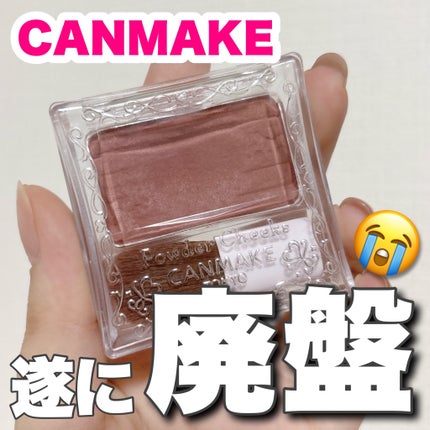 試してみた】【旧品】パウダーチークス キャンメイクのリアルな 試してみた】【旧品】パウダーチークス キャンメイクのリアルな