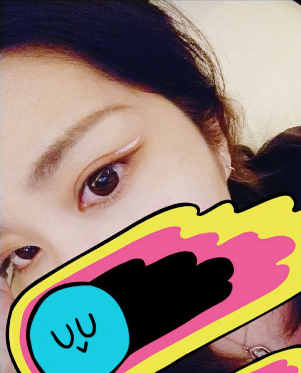 EYE OPENING LINER/UZU BY FLOWFUSHI/リキッドアイライナーを使ったクチコミ(1枚目)