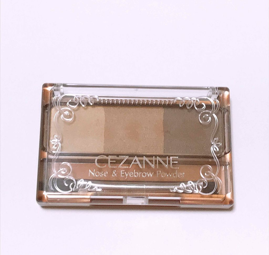 ノーズ&アイブロウパウダー/CEZANNE/パウダーアイブロウを使ったクチコミ(1枚目)