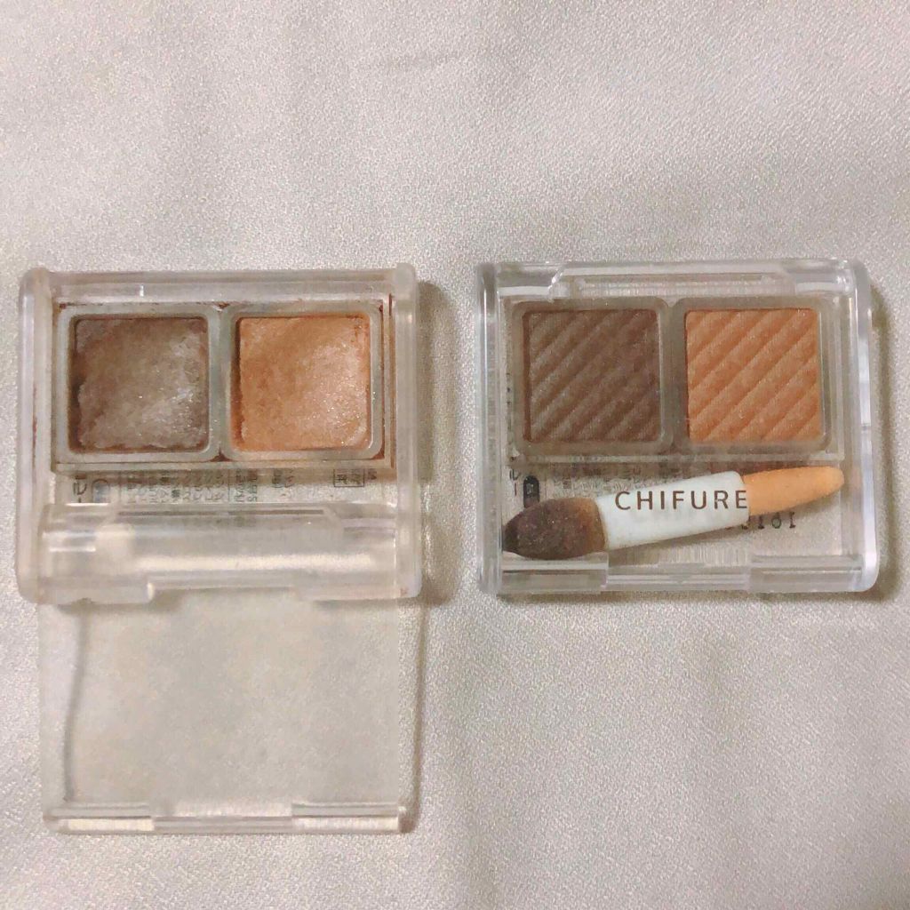 アイ カラー(チップ付) 70 ブラウン系/ちふれ/アイシャドウパレットを使ったクチコミ（1枚目）
