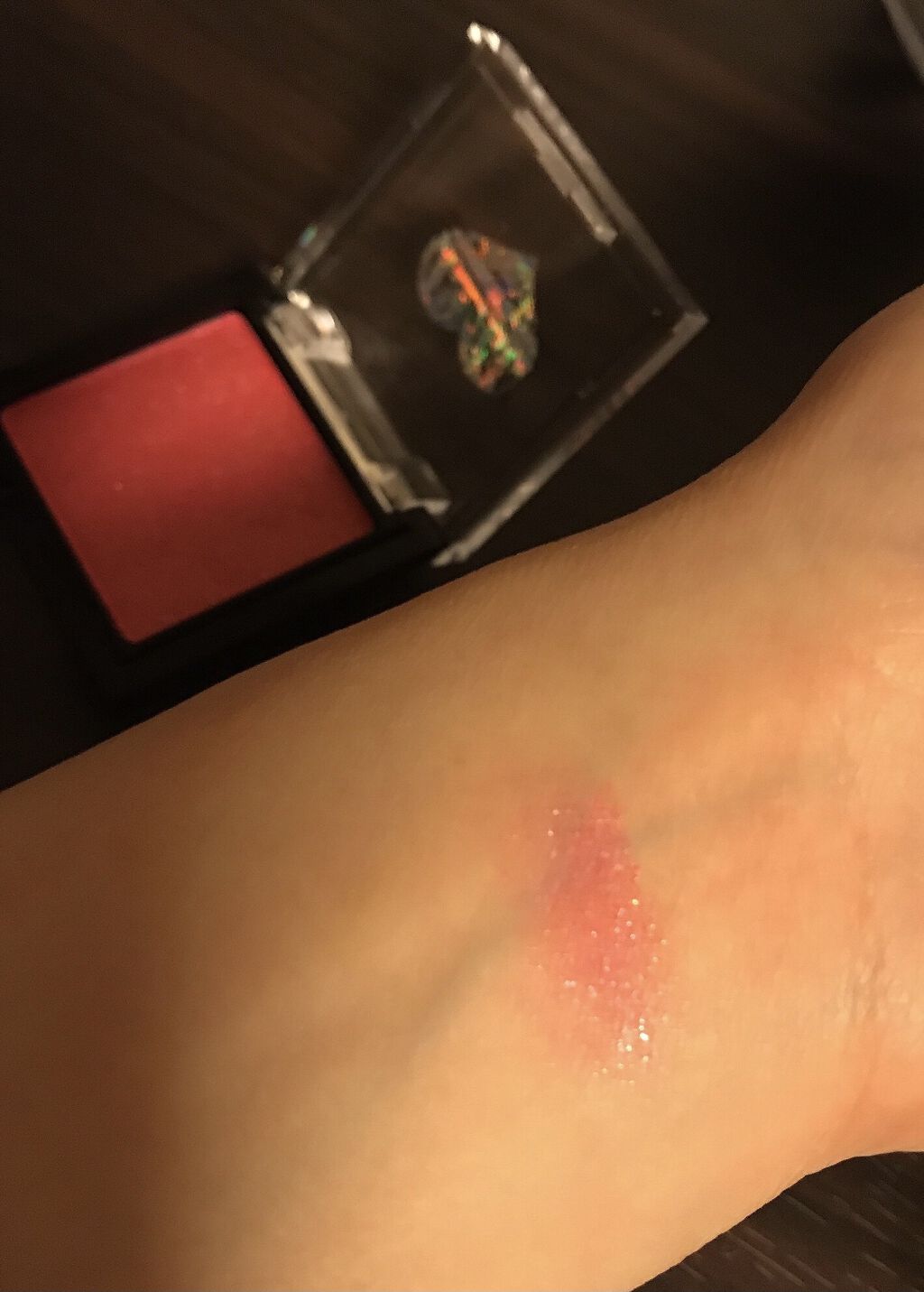 UR GLAM　POWDER EYESHADOW/U R GLAM/単色アイシャドウを使ったクチコミ（2枚目）