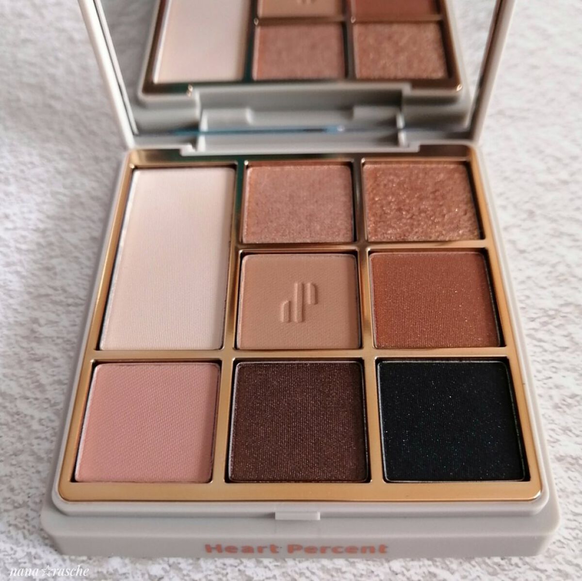 ドットオンムードアイパレット 02 ブラウンファセット/Heart Percent/アイシャドウパレットを使ったクチコミ（2枚目）