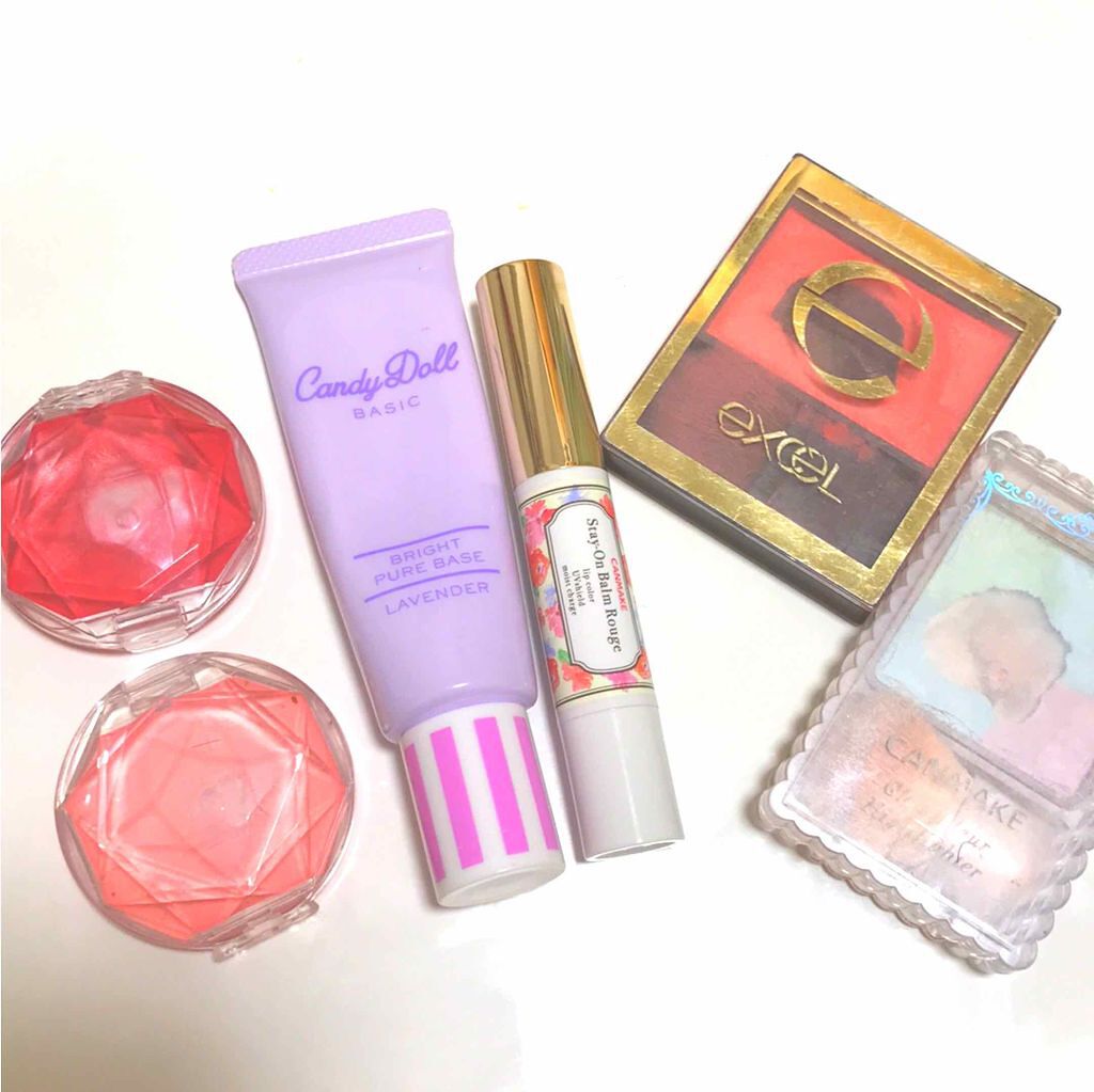 スキニーリッチチーク/excel/パウダーチークを使ったクチコミ(1枚目)