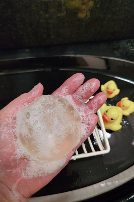 ピュアバー 和漢ハーブシャンプーバー スムース/purebar/市販シャンプーを使ったクチコミ(6枚目)