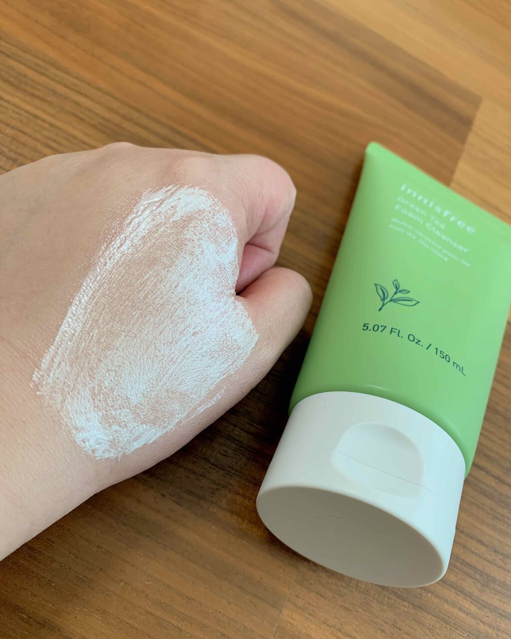 グリーンティー フォームクレンザー/innisfree/洗顔フォームを使ったクチコミ（3枚目）