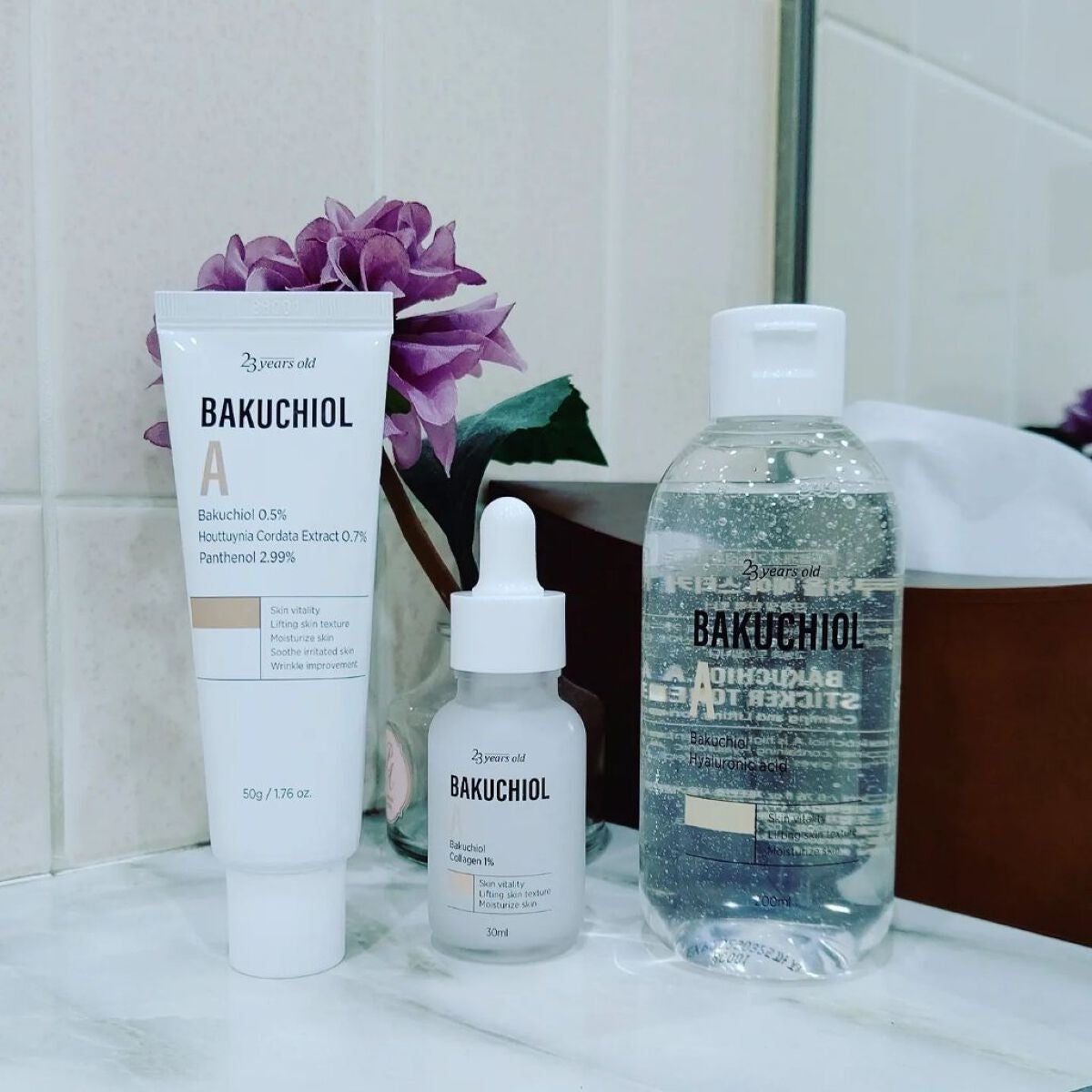 バクチオールAステッカートナー/23years old/化粧水を使ったクチコミ(1枚目)