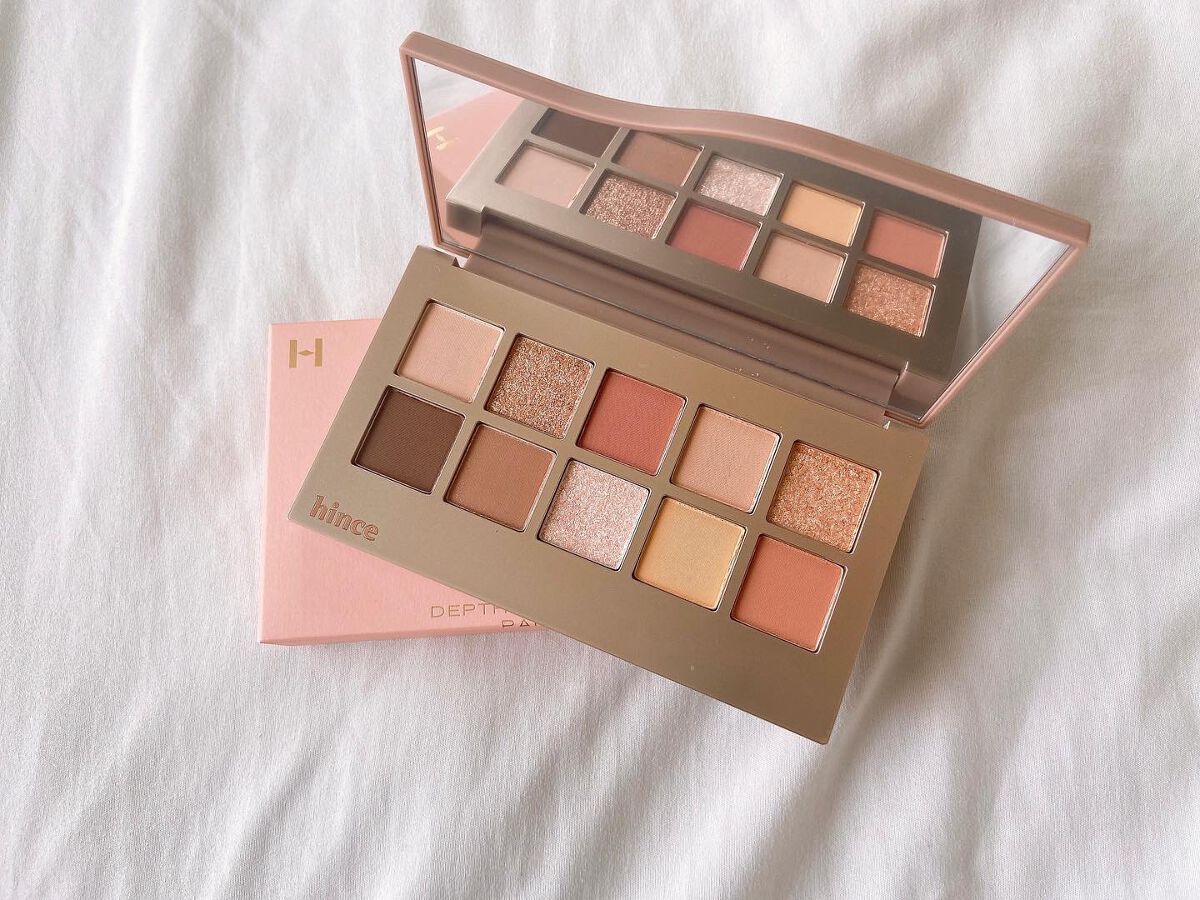 ニューデップスアイシャドウパレット/hince/アイシャドウパレットを使ったクチコミ(1枚目)