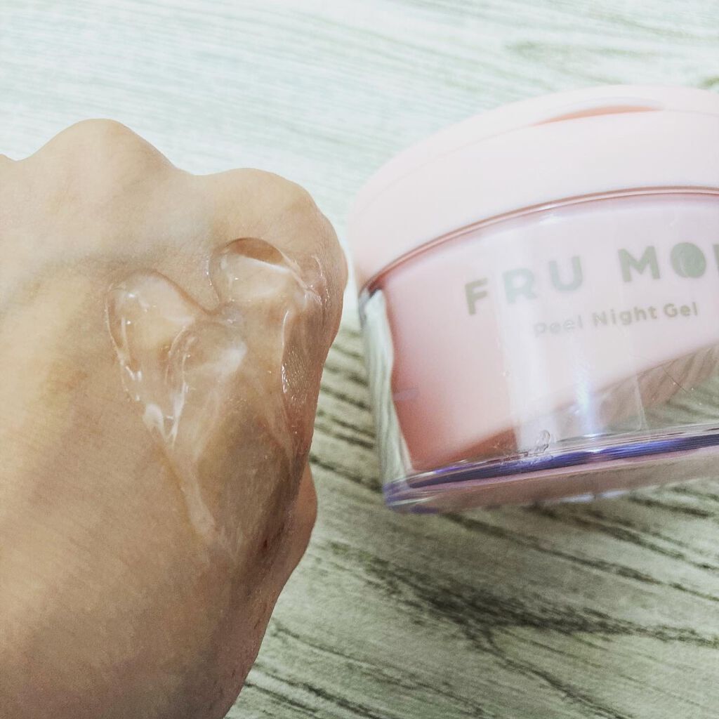 フルモア ピールナイトジェル/FRU MOR/フェイスクリームを使ったクチコミ(5枚目)