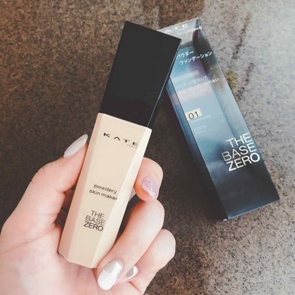 パウダリースキンメイカー/KATE/リキッドファンデーションを使ったクチコミ(2枚目)