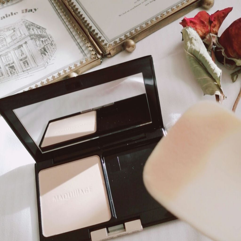 ドラマティックフェイスパウダー/マキアージュ/プレストパウダーを使ったクチコミ(3枚目)