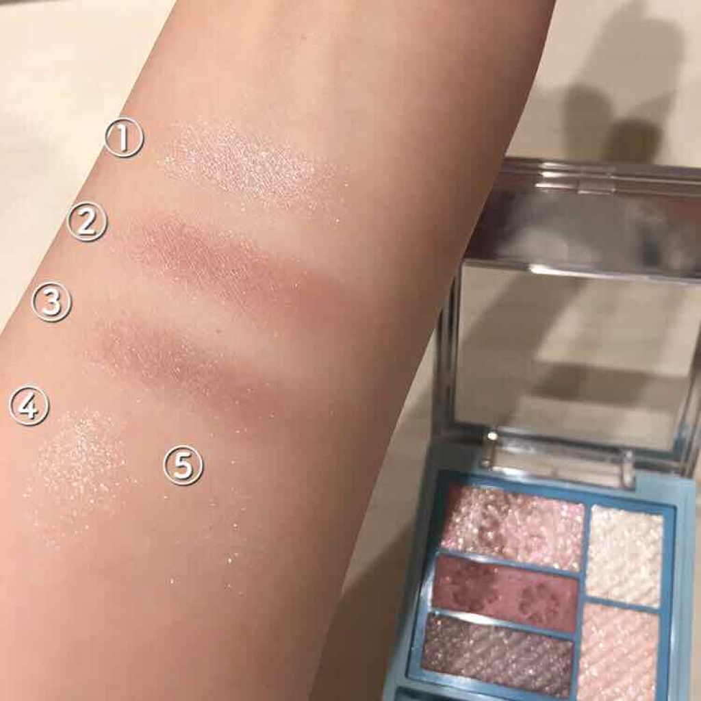 トリプルレシピアイズ/インテグレート/アイシャドウパレットを使ったクチコミ(4枚目)