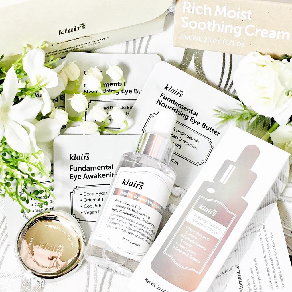 フレッシュリージュースドビタミンドロップ(35ml)/Klairs/美容液を使ったクチコミ（2枚目）