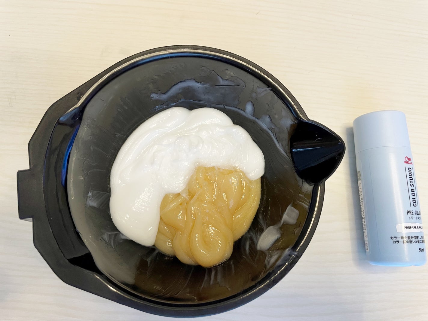 ウエラ カラースタジオ クリームタイプヘアカラー/ウエラ/ヘアカラーを使ったクチコミ(2枚目)