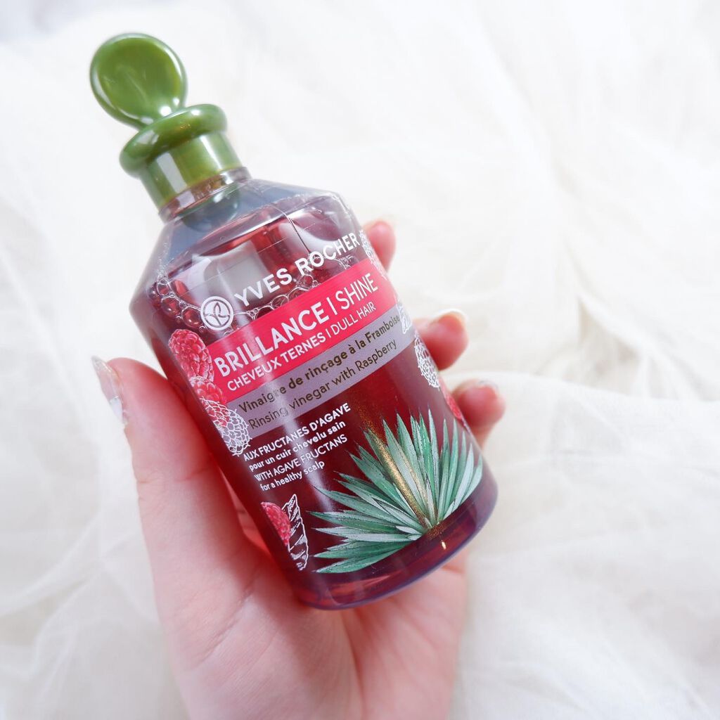 リンシングビネガー シルキーシャイン さらキララズベリー/イヴ・ロシェ/洗い流すヘアトリートメントを使ったクチコミ(6枚目)
