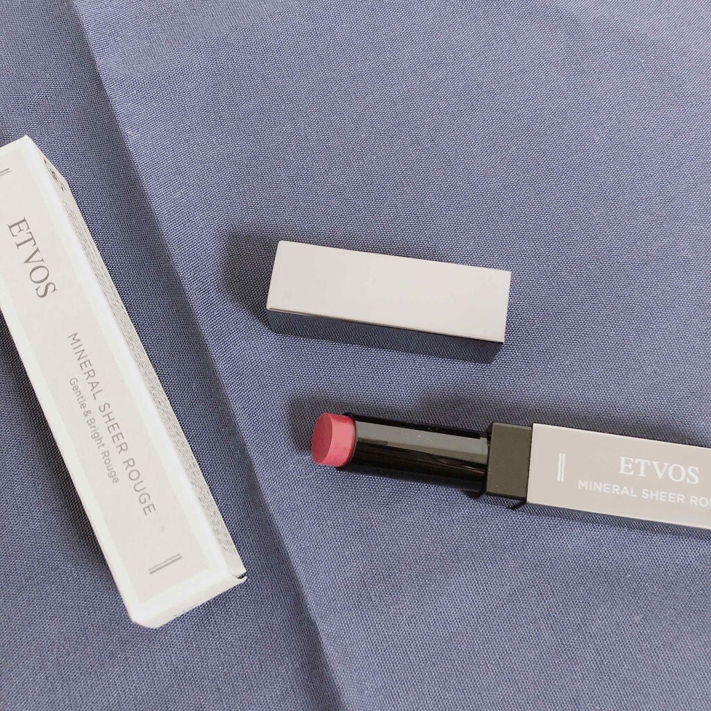 ミネラルシアールージュ/エトヴォス/口紅を使ったクチコミ(4枚目)