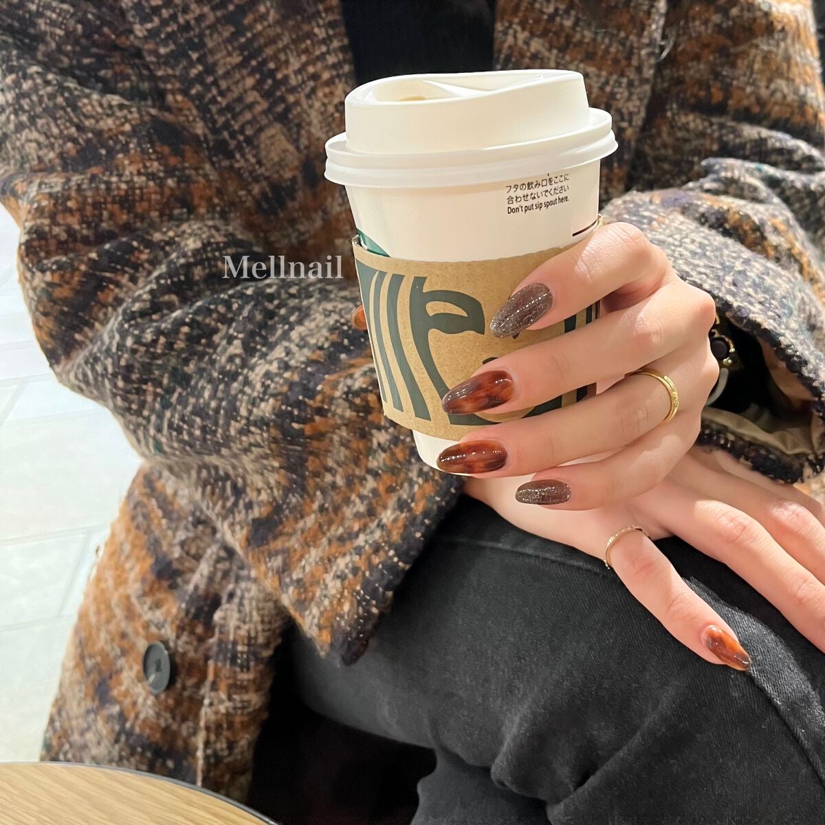 ジェルネイル(ライト対応)/セリア/ジェルネイルを使ったクチコミ(2枚目)