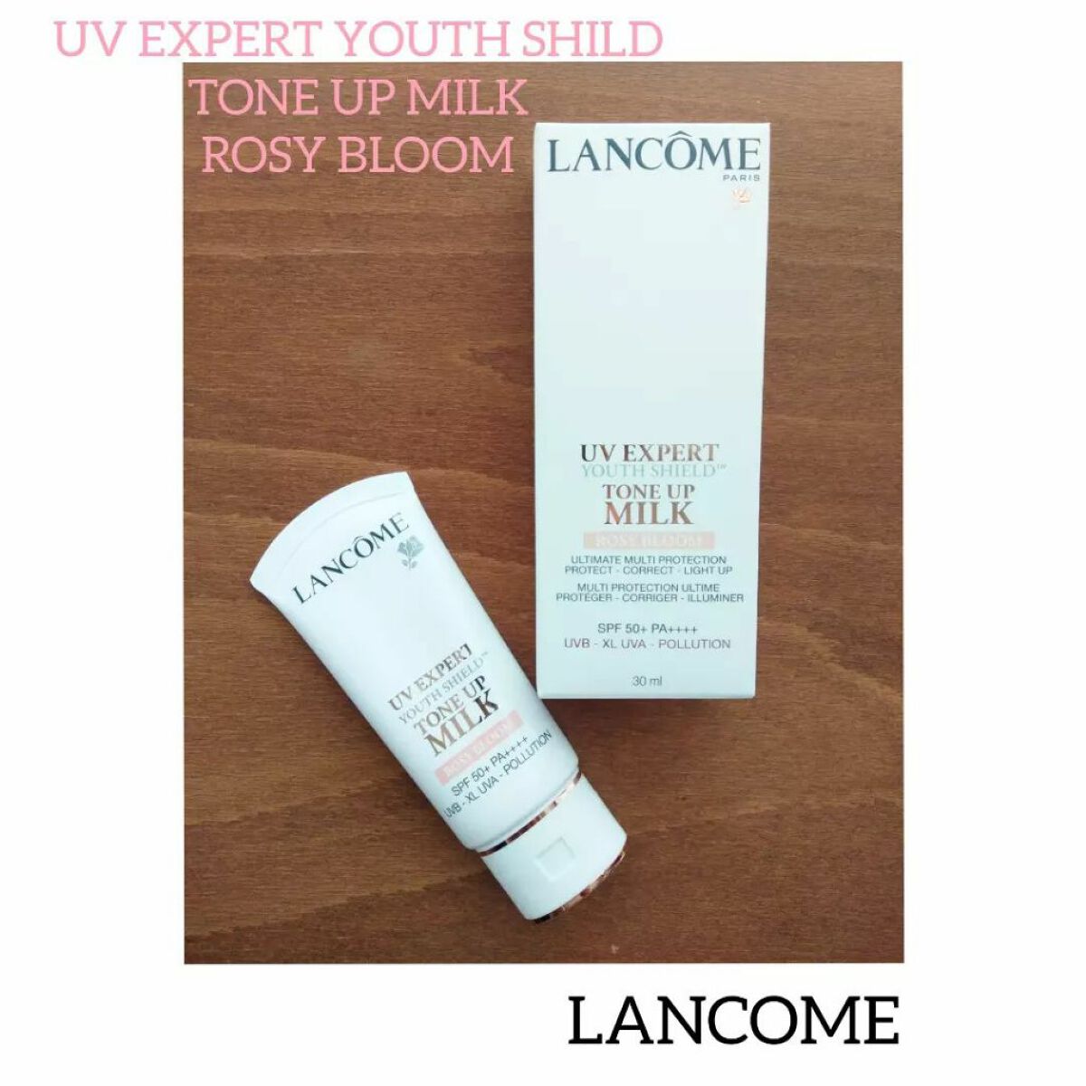 UV エクスペール トーン アップ ローズ/LANCOME/日焼け止め・UVケアを使ったクチコミ（1枚目）