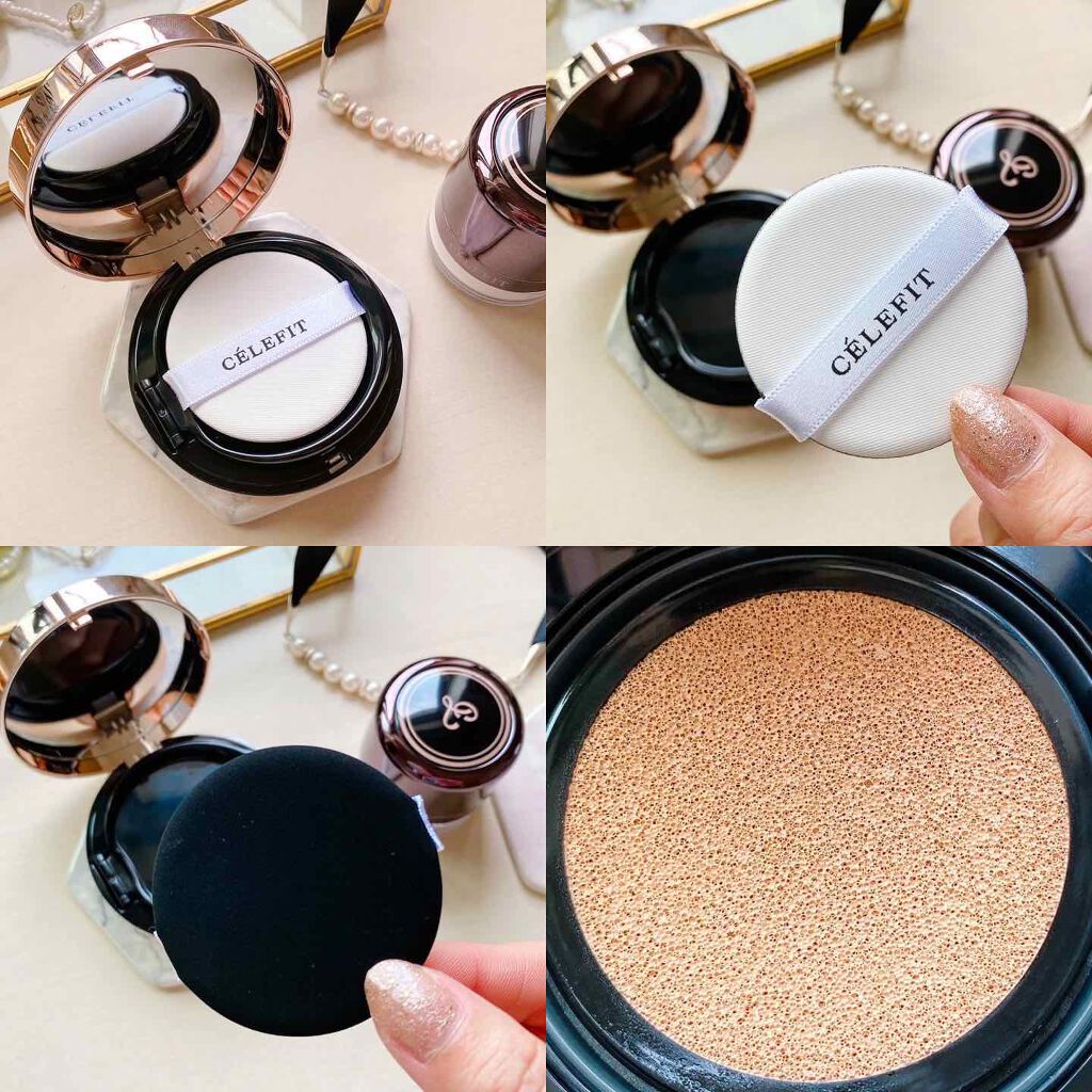 デザインフィット upderm クッションファンデーションクラシック 21/CELEFIT/クッションファンデーションを使ったクチコミ（2枚目）